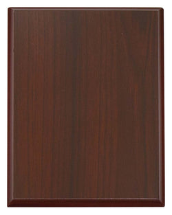 Value Plaque Mahogany 150mm