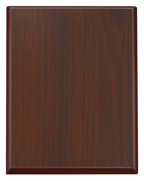 Value Plaque Mahogany 150mm