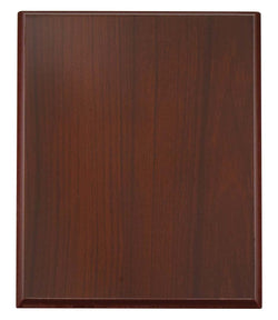 Value Plaque Mahogany 200mm