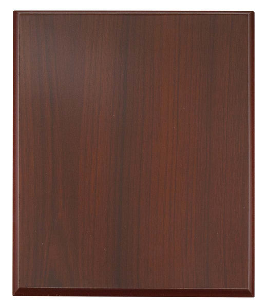Value Plaque Mahogany 225mm