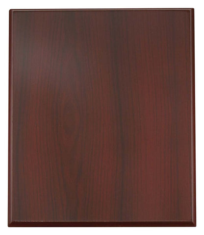 Value Plaque Mahogany 250mm