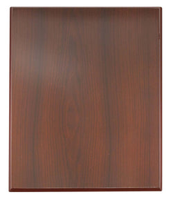 Value Plaque Mahogany 300mm