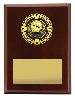 PV611 - Varsity Plaque - Netball 200mm