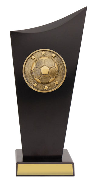 SK504B - Football Black Timber Spartan Crest 245mm