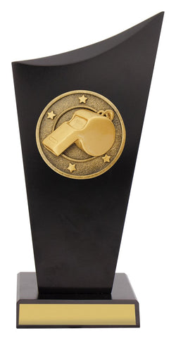 SK541A - Whistle Black Timber Spartan Crest 220mm