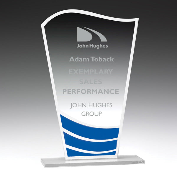 W213 Glass Blue Tailwind 200mm