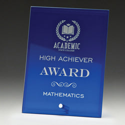WP03A Craft Plaque Blue 150mm