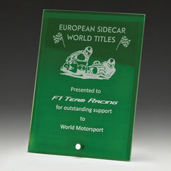WP04A Craft Plaque Green 150mm