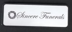 Sincere Funerals Name Badge